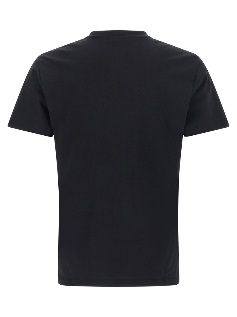 Versace Black Cotton T-Shirt - Luxurious Comfort & Style