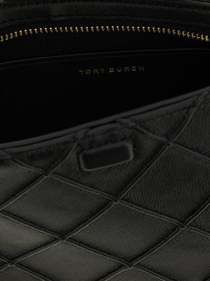 Tory Burch Black Lamb Leather Cardholder