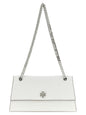 Tory Burch White Lamb Leather Shoulder Bag