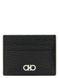 Ferragamo Black Calfskin Cardholder