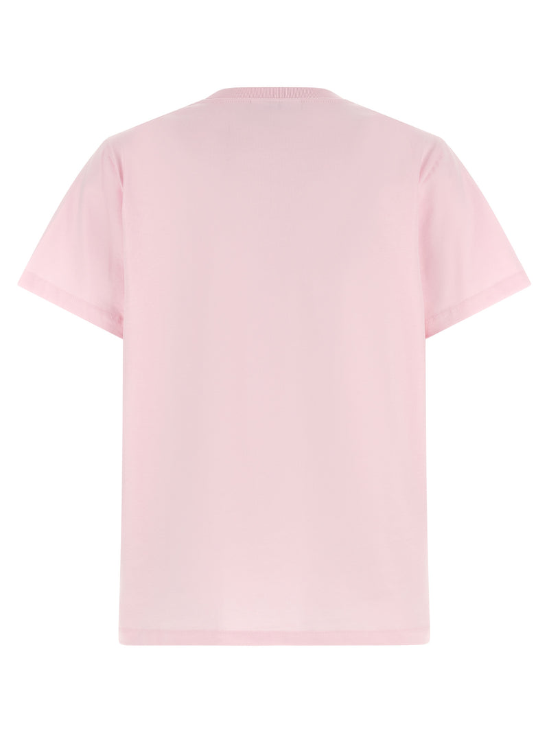 Ganni Multicolor Organic Cotton T-Shirt