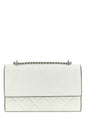 Tory Burch White Goatskin Crossbody Bag