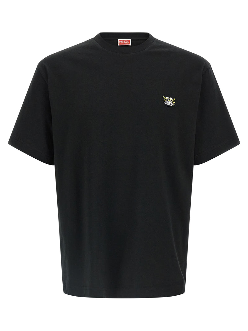 Kenzo Wild Tiger Black Cotton T-Shirt for Men