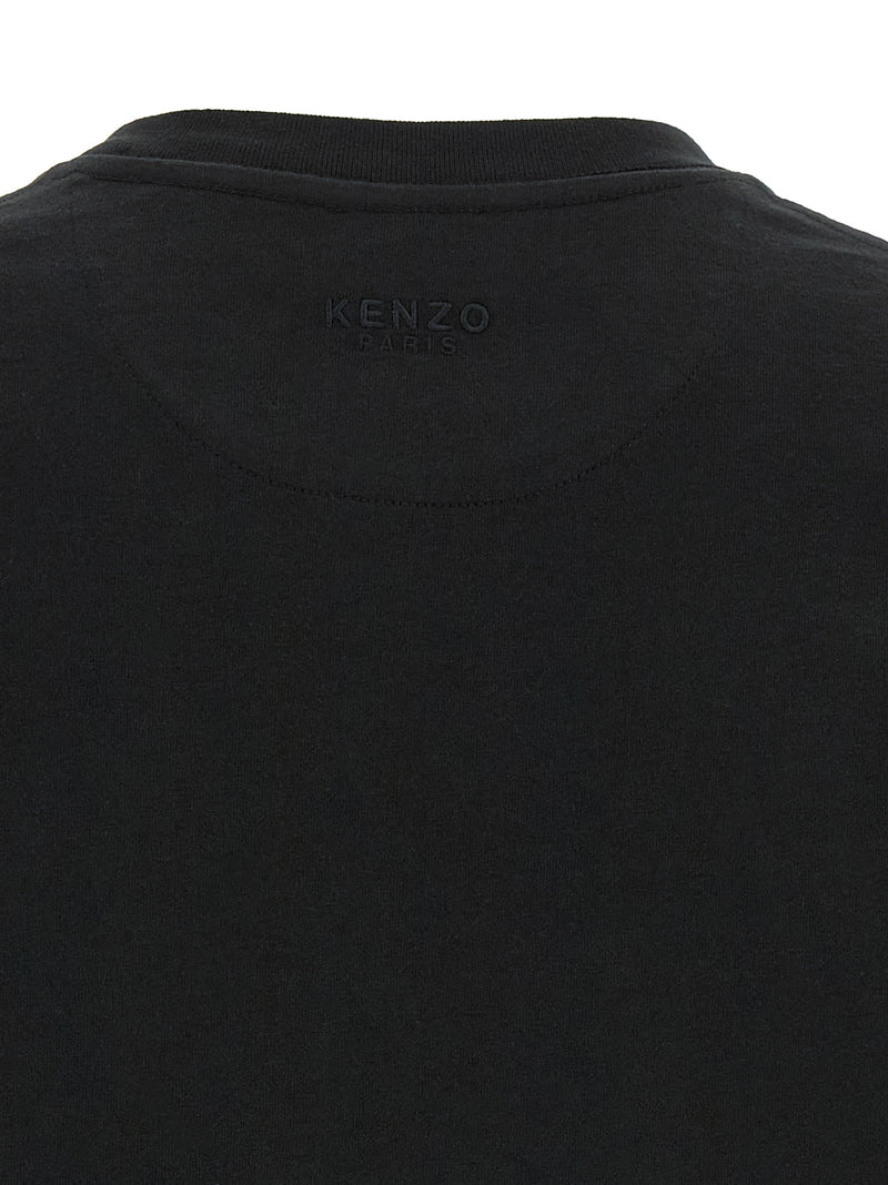 Kenzo Wild Tiger Black Cotton T-Shirt for Men