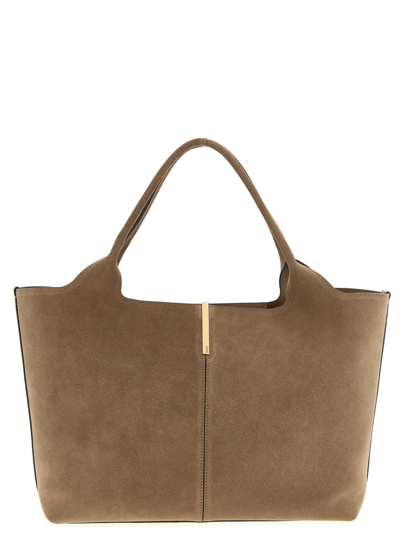 Tod's Beige Calfskin Tote Bag - Luxury & Practicality Combined