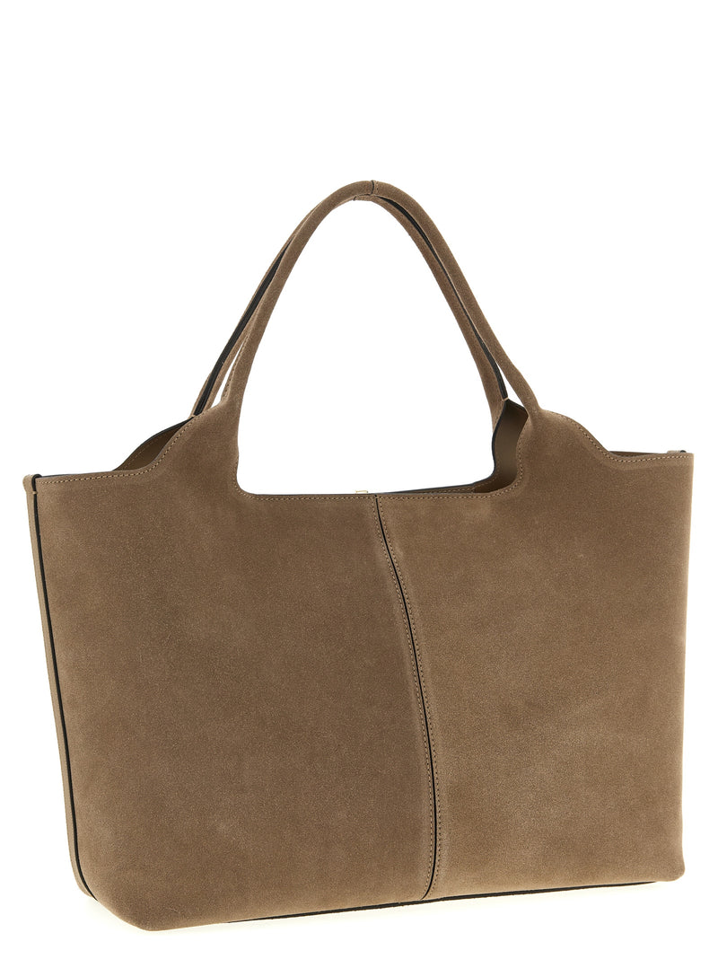 Tod's Beige Calfskin Tote Bag - Luxury & Practicality Combined