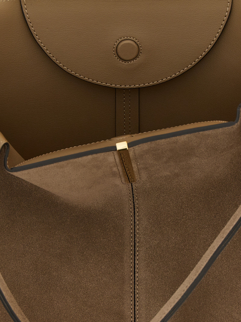 Tod's Beige Calfskin Tote Bag - Luxury & Practicality Combined