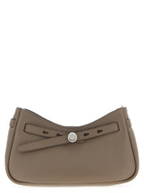 Tory Burch Romy Top Brown Cowhide Shoulder Bag