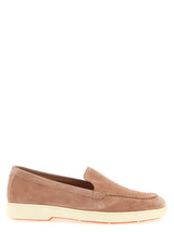 Santoni Multicolor Calfskin Slip-On Loafers