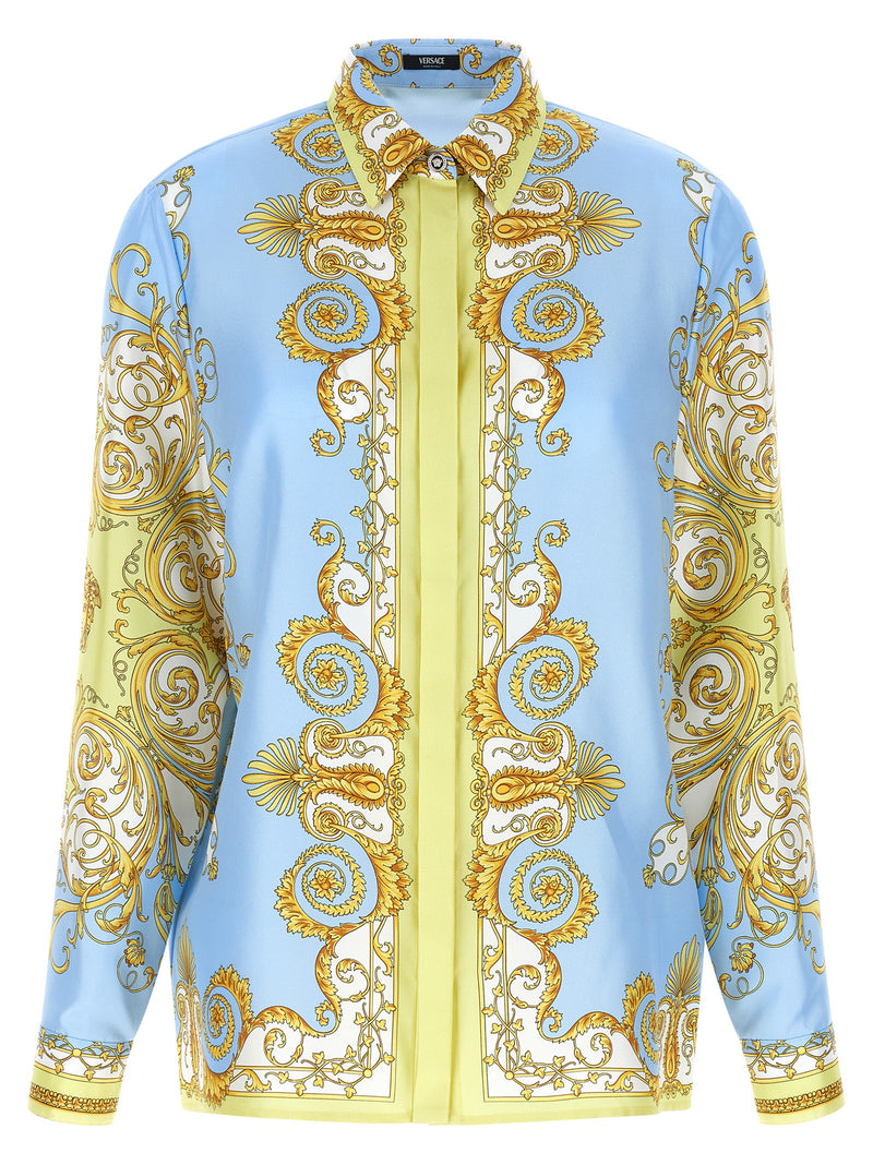 Versace Multicolor Silk Blouse - Spring Barocco Print