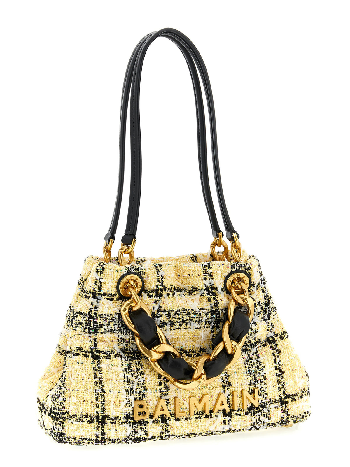 Sac cabas en polyester multicolore Balmain