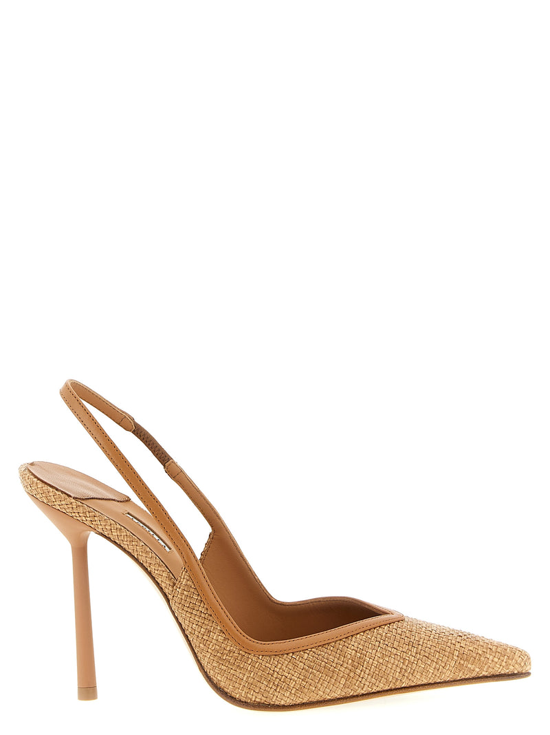 LE SILLA Vivienne Brown Polyamide High Heel Pumps