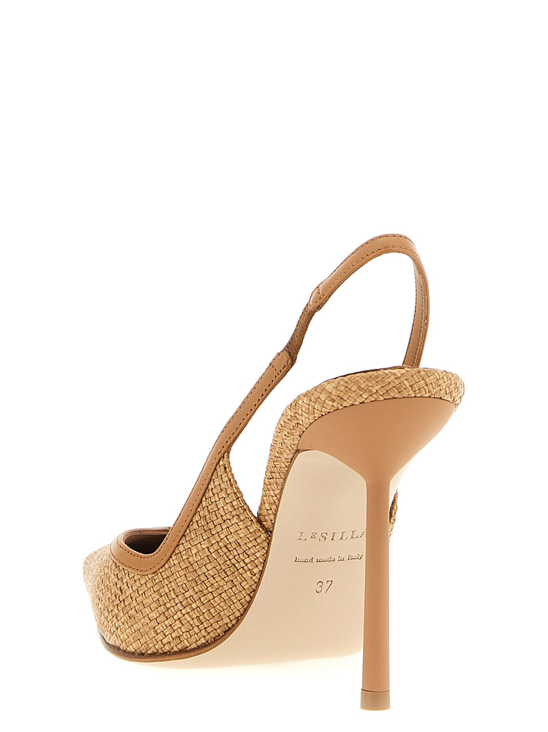 LE SILLA Vivienne Brown Polyamide High Heel Pumps