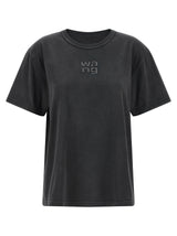 T-shirt en coton noir T BY ALEXANDER WANG