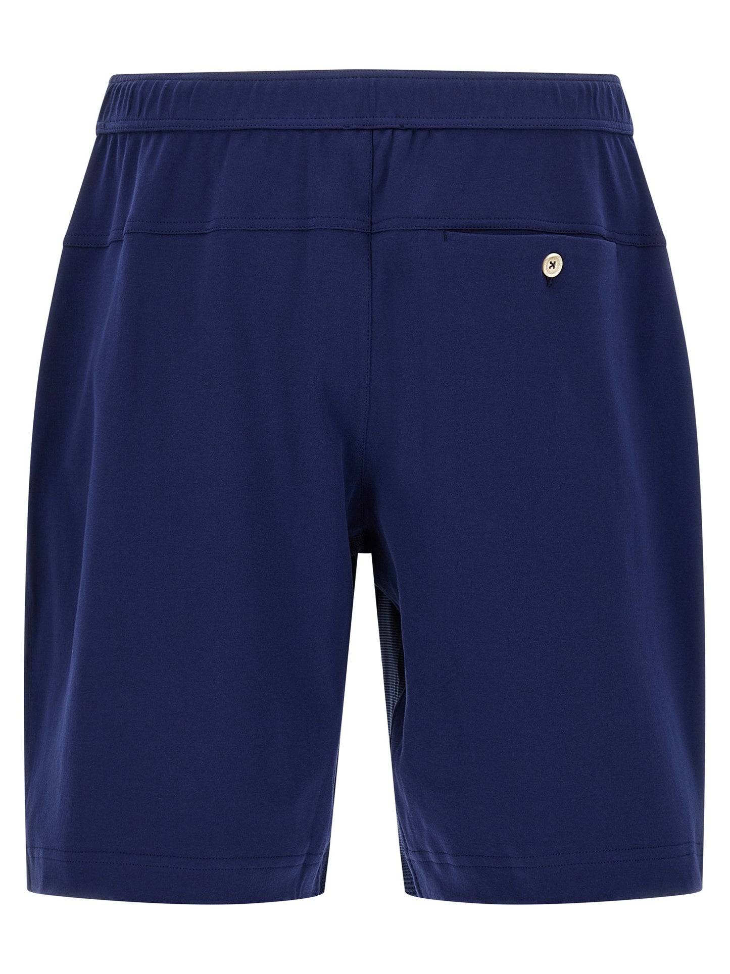 Brunello Cucinelli Blue Cotton Bermuda Shorts