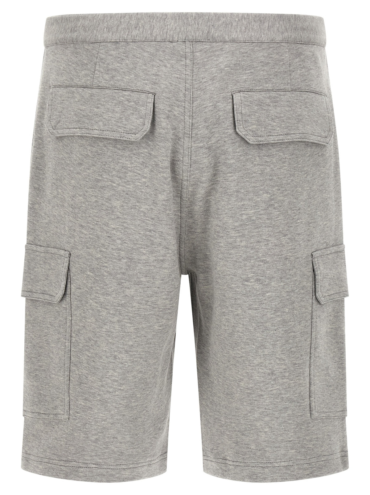 Brunello Cucinelli Gray Cotton Bermuda Shorts