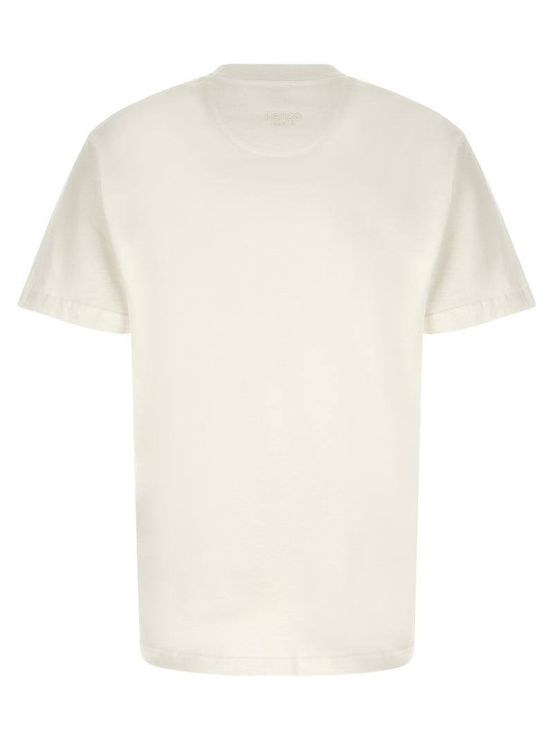 Kenzo White Cotton Wild Tiger T-Shirt for Men