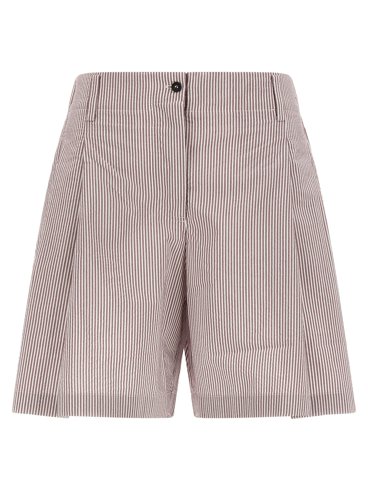 Brunello Cucinelli Multicolor Cotton Bermuda Shorts