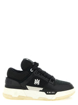 Amiri Black Calfskin Athletic Sneakers