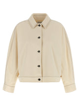 Max Mara MxpNettare Beige Cotton Jacket for Women