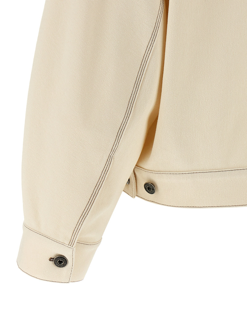 Max Mara MxpNettare Beige Cotton Overshirt
