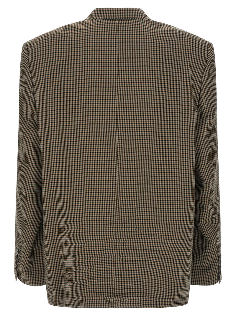 Balenciaga Blazer marron en lyocell