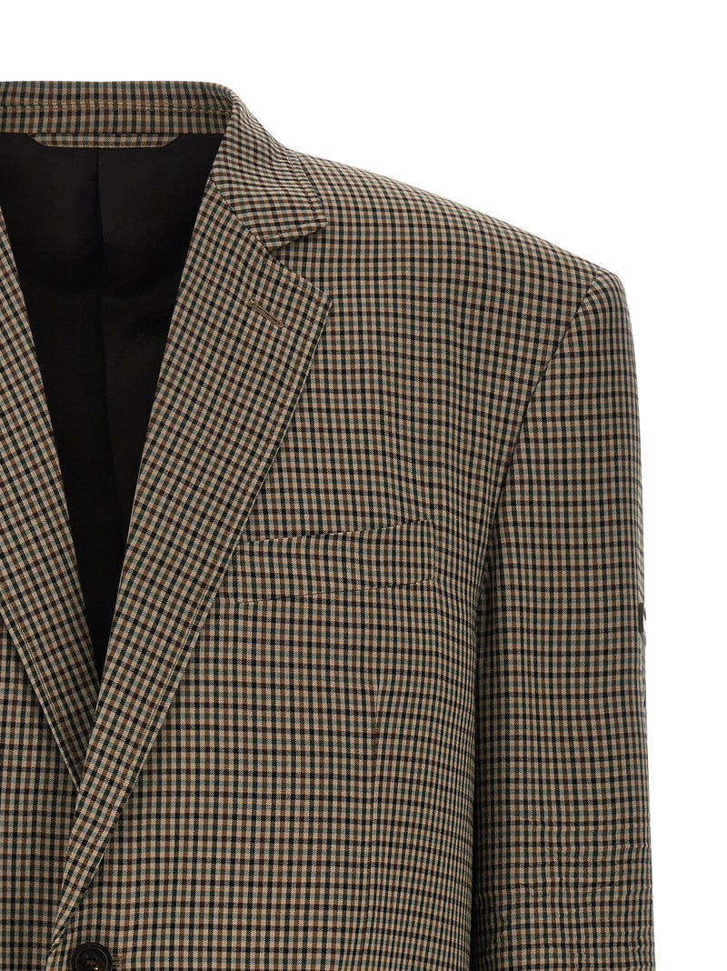 Balenciaga Blazer marron en lyocell