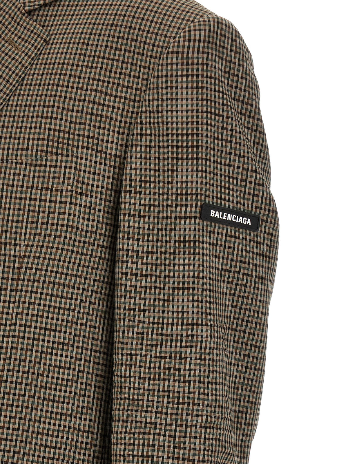 Balenciaga Brown Lyocell Blazer