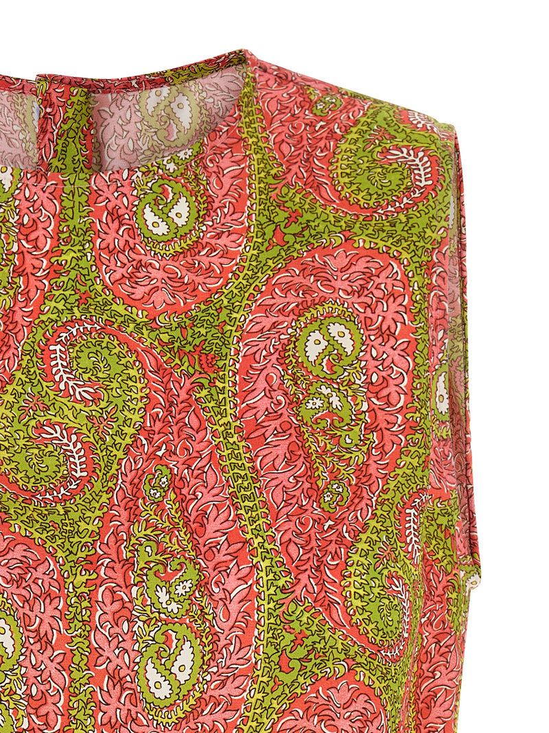 Chemise à motifs multicolores en polyester Etro