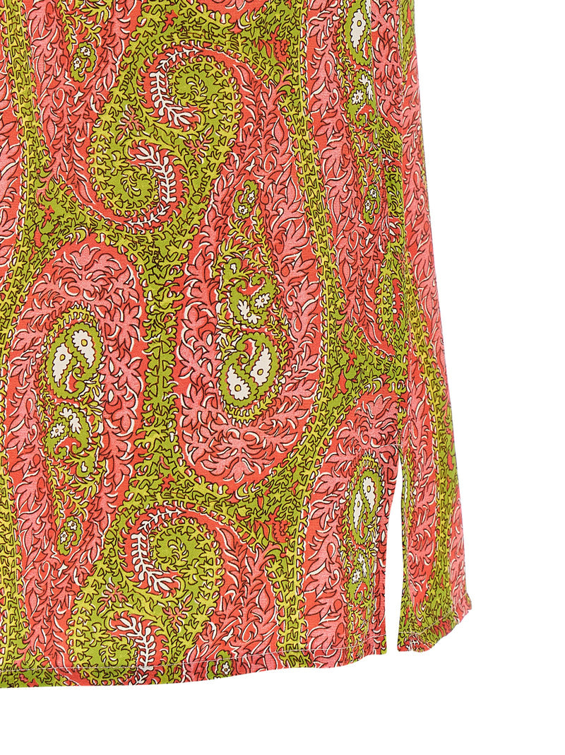 Chemise à motifs multicolores en polyester Etro