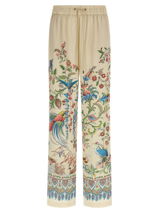 Pantalon décontracté Etro en polyester beige