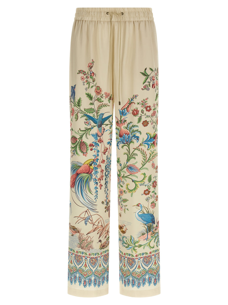 Pantalon décontracté Etro en polyester beige