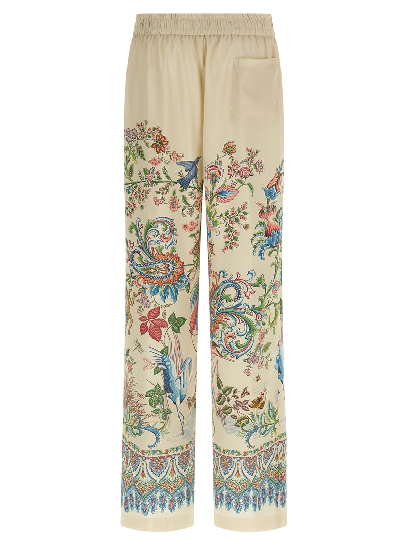 Pantalon décontracté Etro en polyester beige