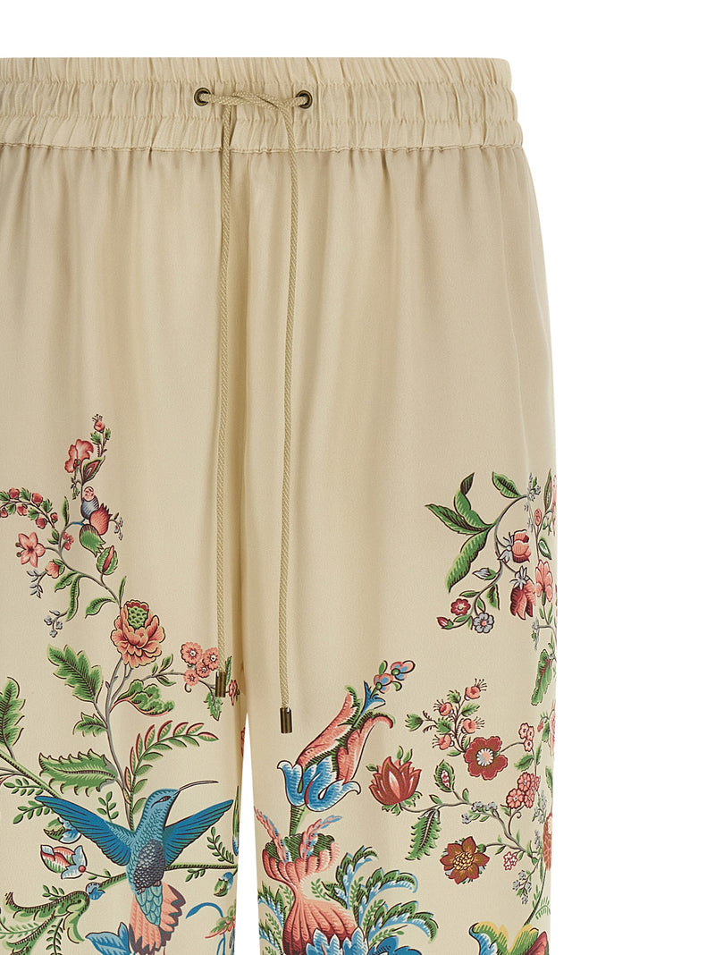 Pantalon décontracté Etro en polyester beige