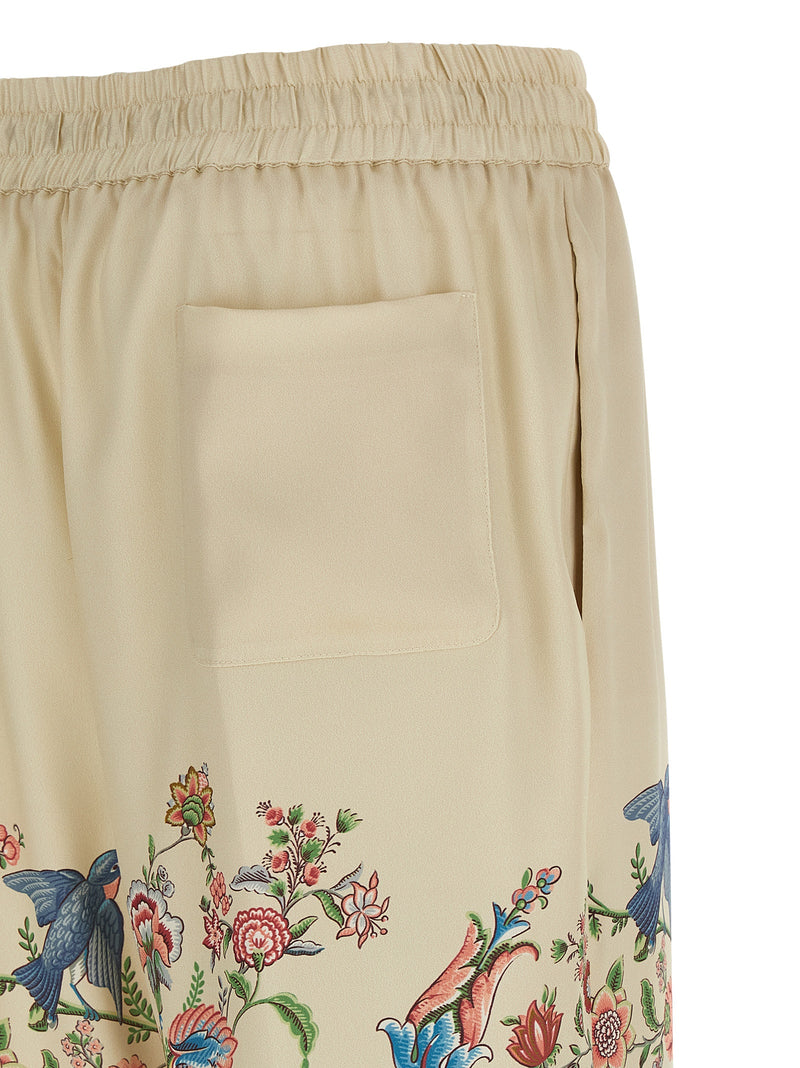 Pantalon décontracté Etro en polyester beige