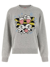 Cardigan en Laine Grise Kenzo