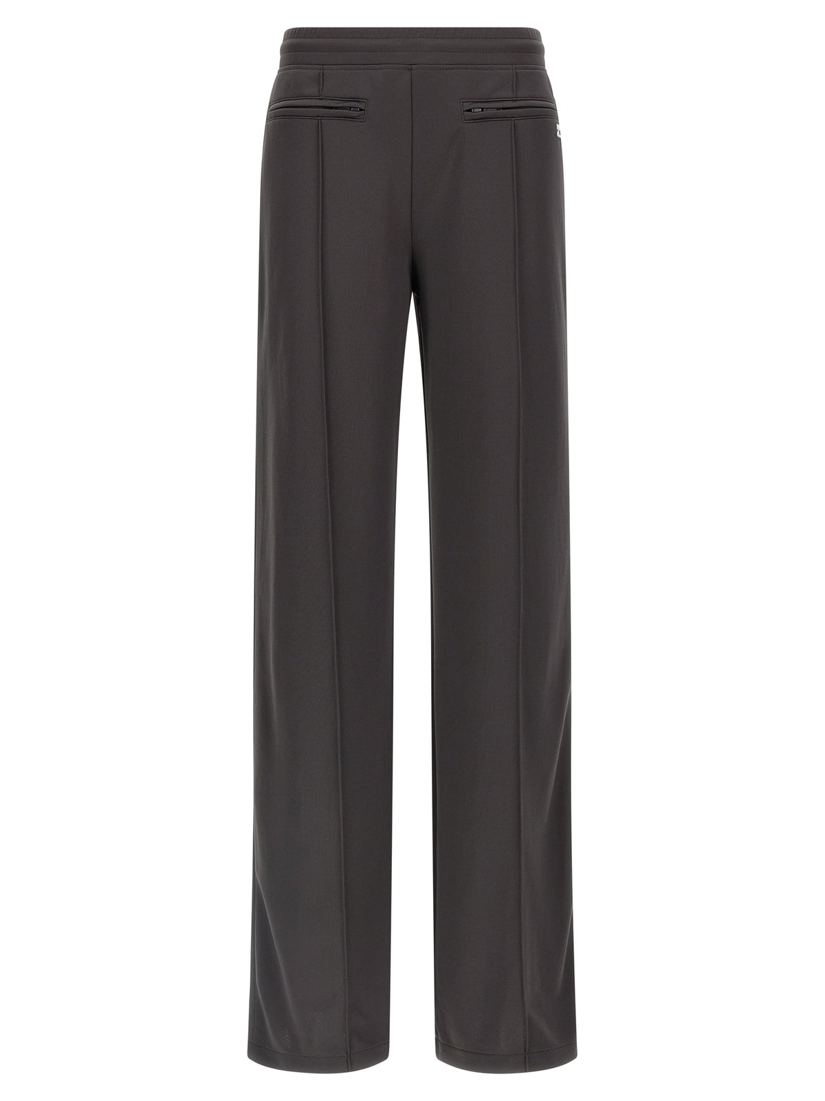 Courrèges Gray Polyester Joggers - Stylish Athleisure Wear