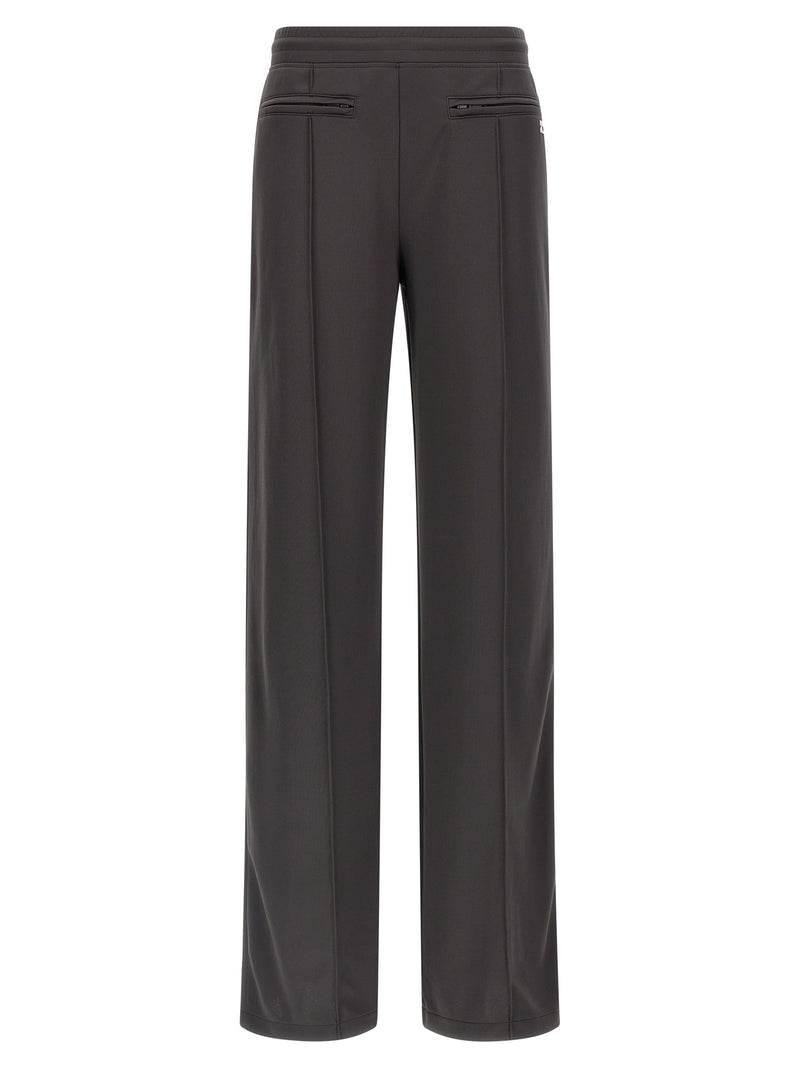 Courrèges Gray Polyester Joggers - Stylish Athleisure Wear