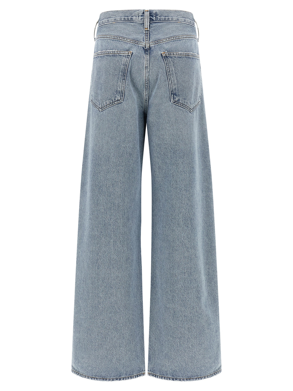 Jean fuselé en coton bleu Agolde
