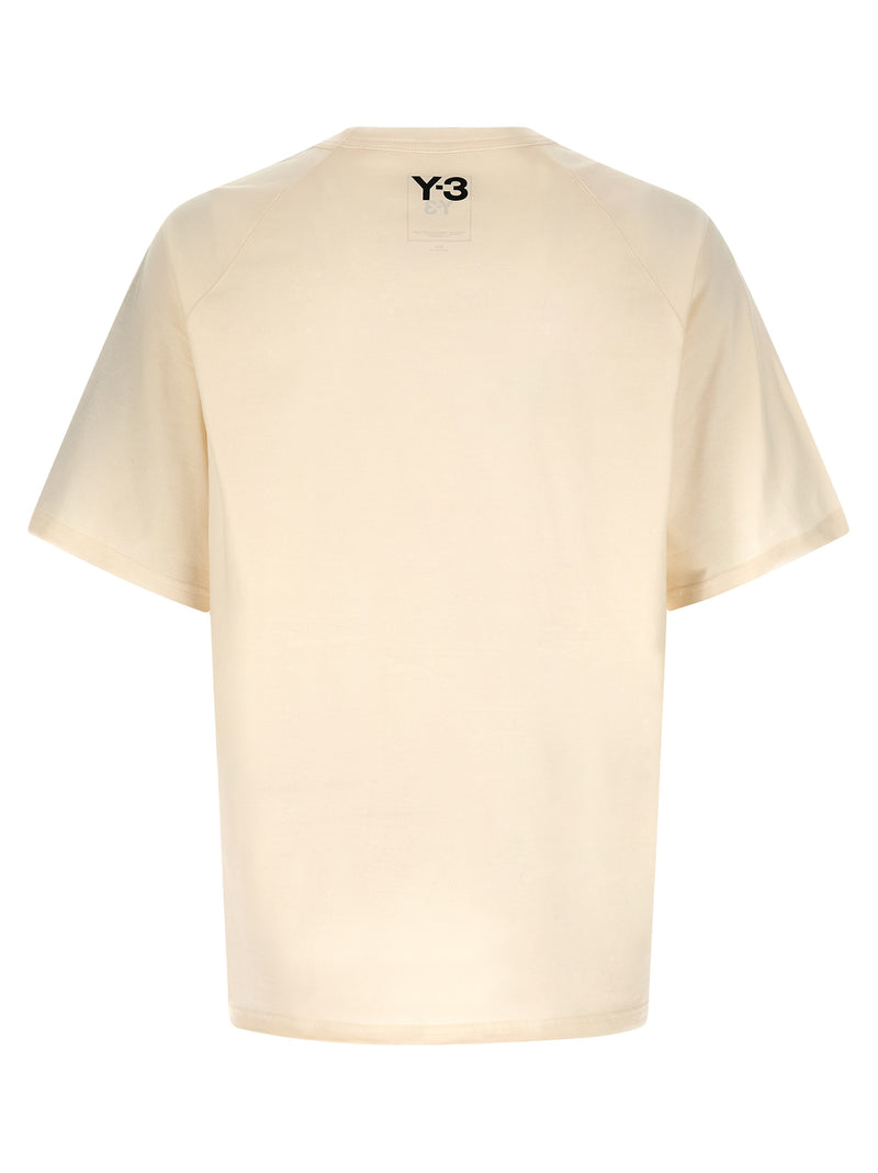 Y-3 White Cotton T-Shirt - Luxury Streetwear Essential