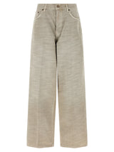 Haikure Gray Cotton Jeans Denim