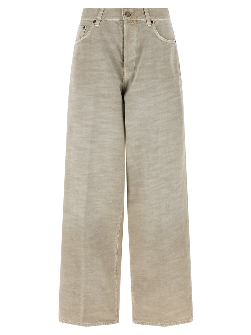 Haikure Bethany Bull 44 Gray Cotton Jeans Denim