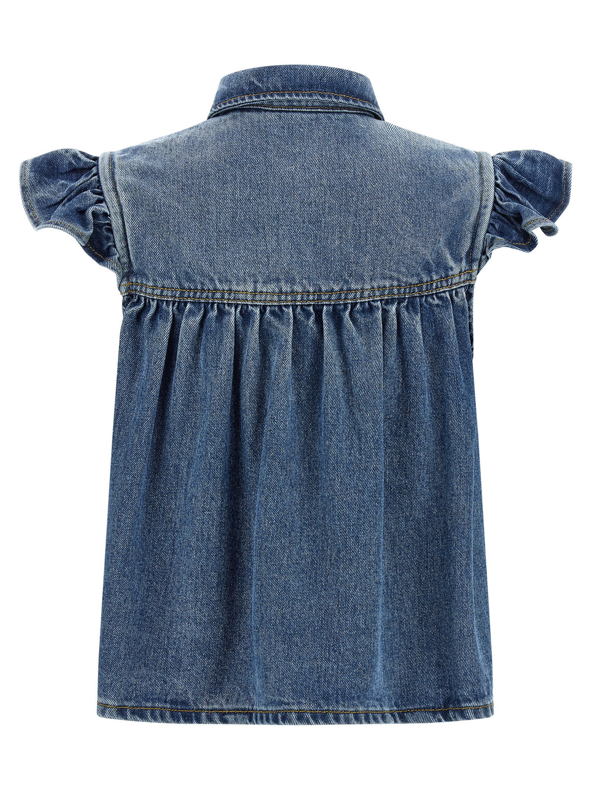 Chemise en jean bleue Ganni
