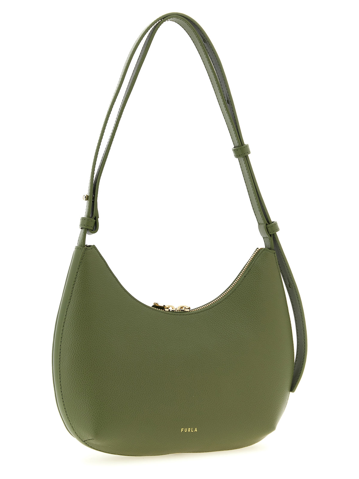 Sac porté épaule Furla en cuir de veau bicolore