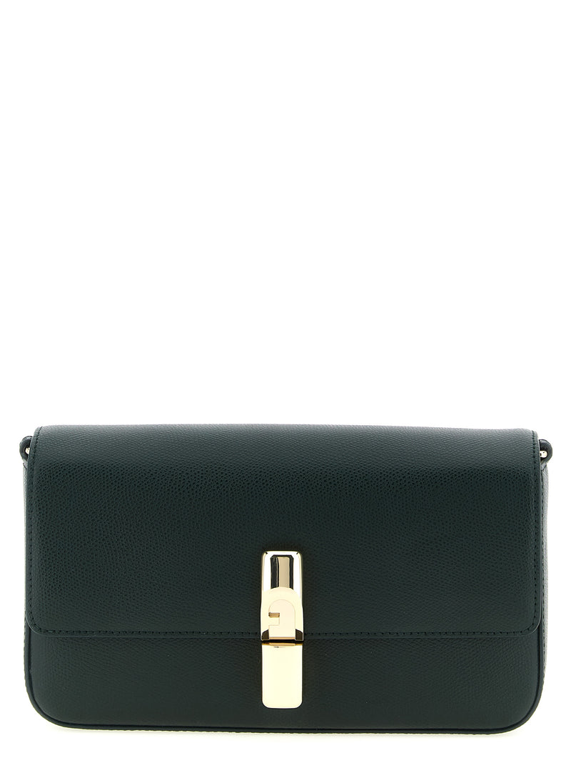 Furla Iride Bicolor Calfskin Crossbody Bag - Green