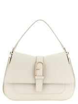 Sac à bandoulière Furla en cuir de veau beige
