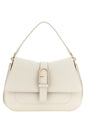 Furla Beige Calfskin Shoulder Bag