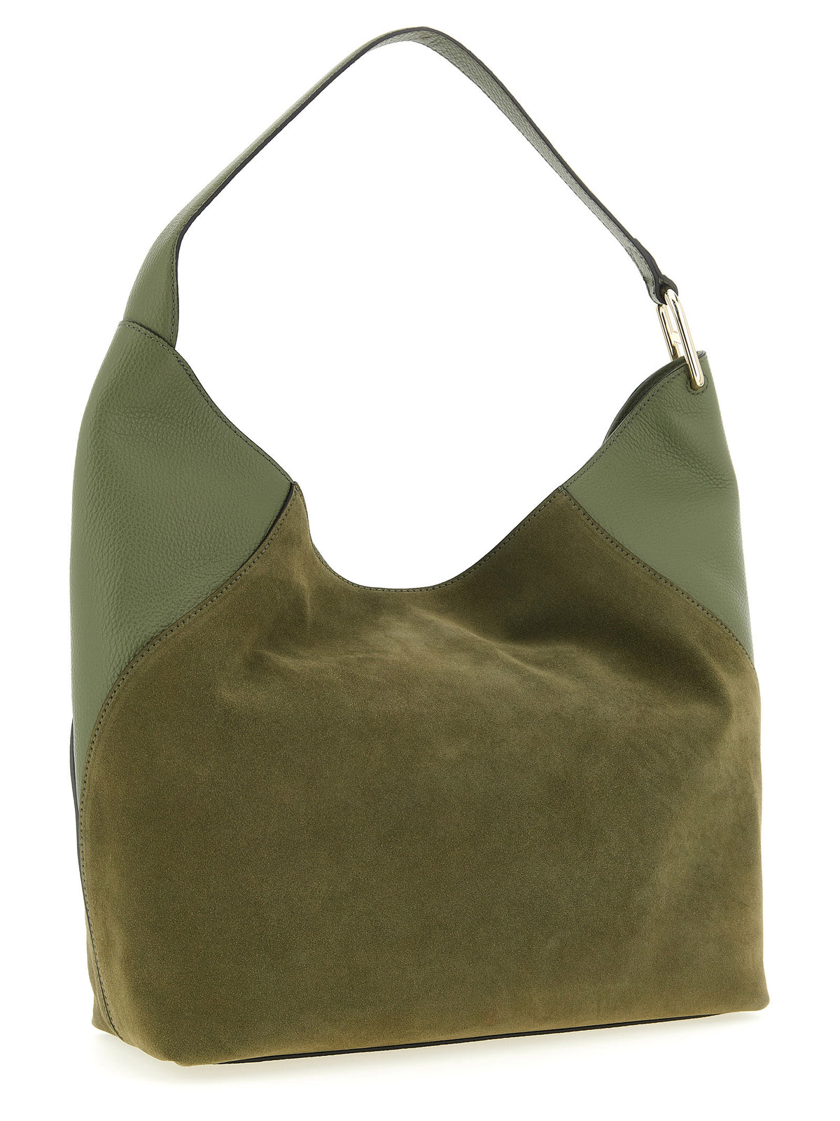 Sac porté épaule Furla en cuir de veau bicolore