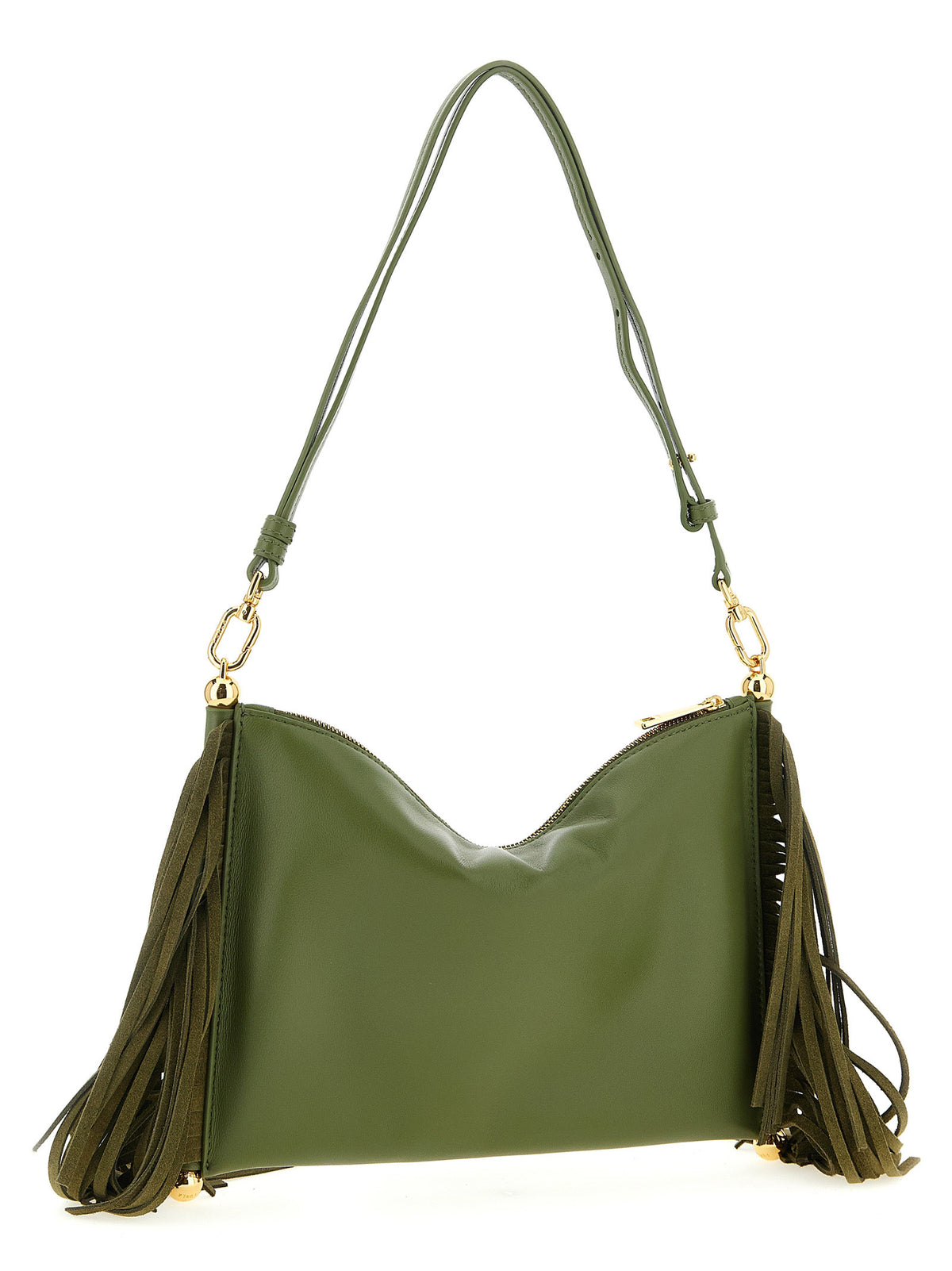 Sac porté épaule Furla en cuir d'agneau bicolore