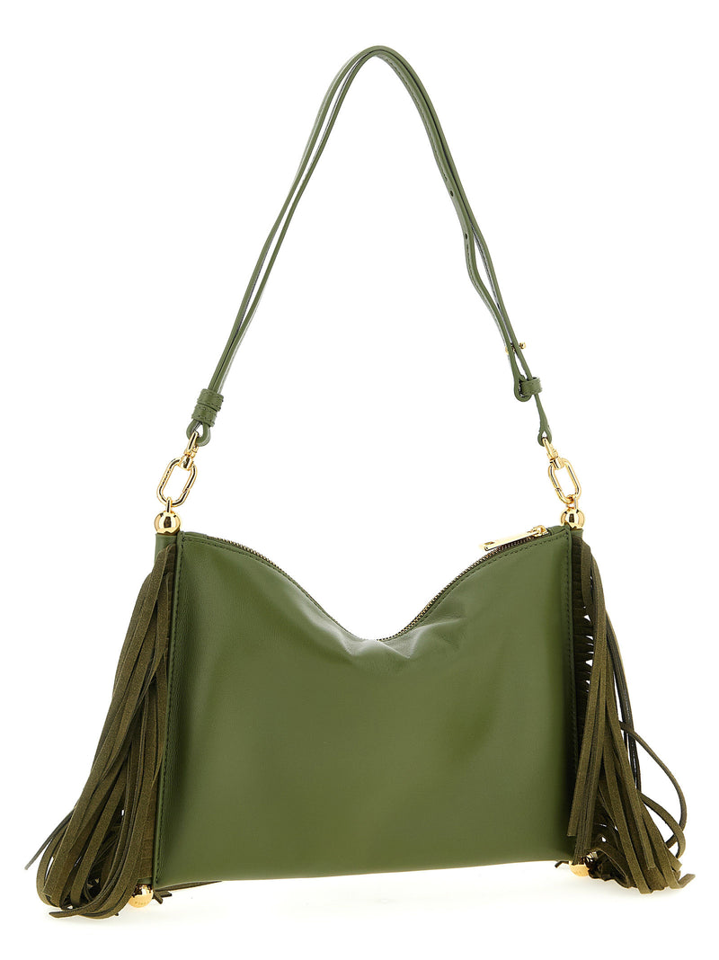 Sac porté épaule Furla en cuir d'agneau bicolore